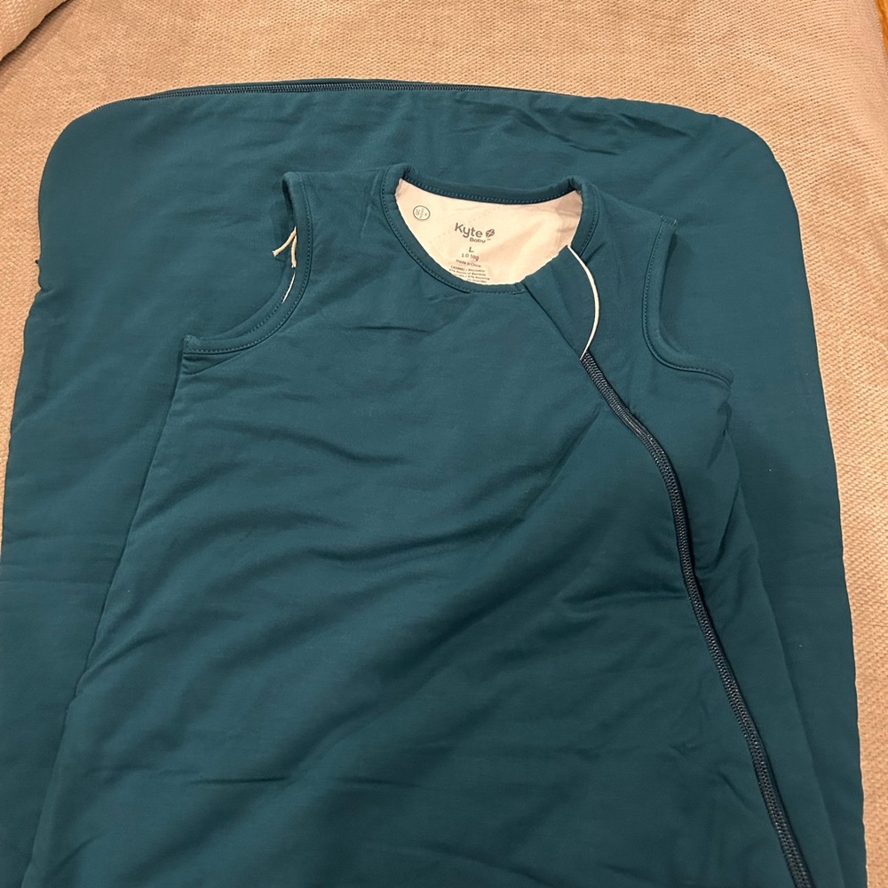 Kyte BABY Teal Sleeveless Zip Sleep Sack